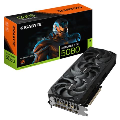 Gigabyte GeForce RTX 5080 WINDFORCE 16GB GDDR7 Video Card