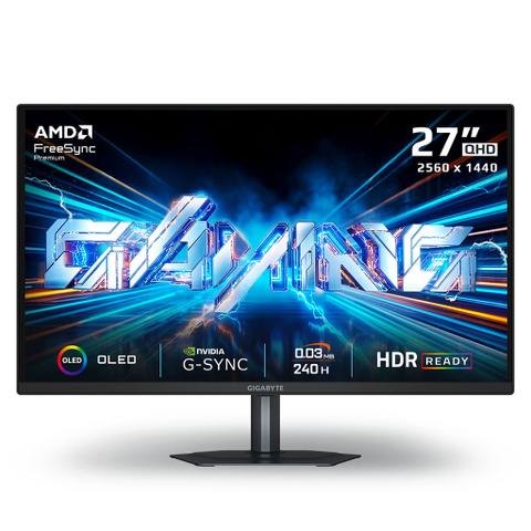 Gigabyte GO27Q24A 27" 240Hz QHD 0.03ms QD-OLED Gaming Monitor