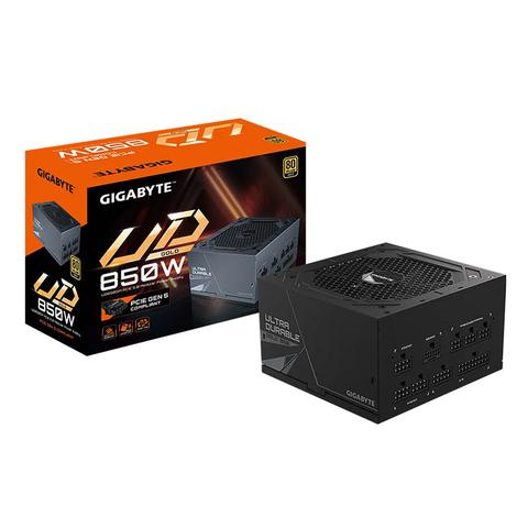 Gigabyte PG5 V2 850W 80+ Gold ATX 3.0 PCIe 5 Fully Modular Power Supply - Black