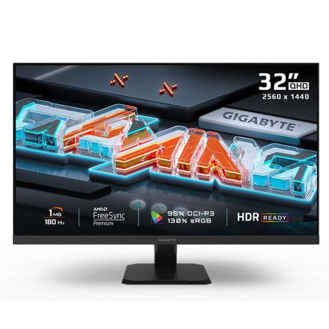 Gigabyte GS32QA 32" 180Hz QHD 1ms Adaptive Sync IPS Gaming Monitor