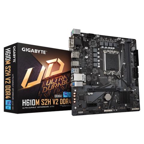 Gigabyte H610M S2H V2 DDR4 LGA1700 Micro ATX Motherboard