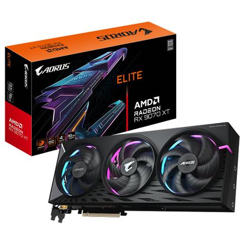 Gigabyte Radeon RX 9070 XT AORUS ELITE 16GB Video Card
