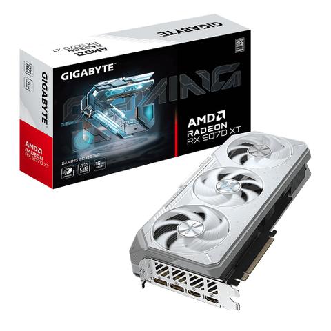 Gigabyte Radeon RX 9070 XT GAMING OC ICE 16GB Video Card