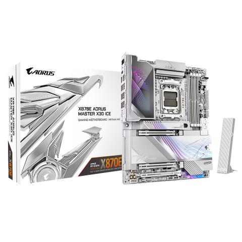 Gigabyte X870E AORUS MASTER X3D ICE AM5 ATX Motherboard