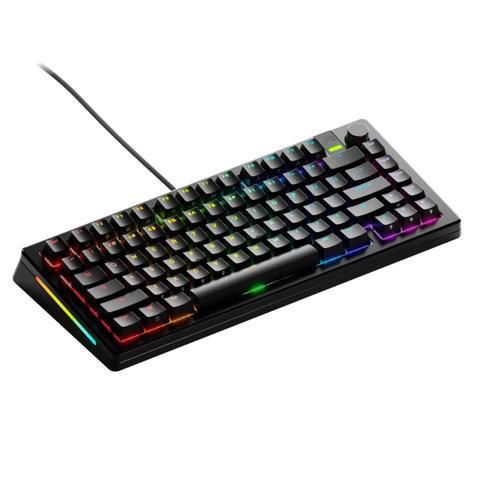 Glorious GMMK 3 PRO 75% Prebuilt Wired Mechanical Keyboard Fox Switches - Black