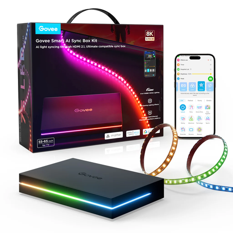 Govee Smart AI TV Sync Box Kit - 55"-65"