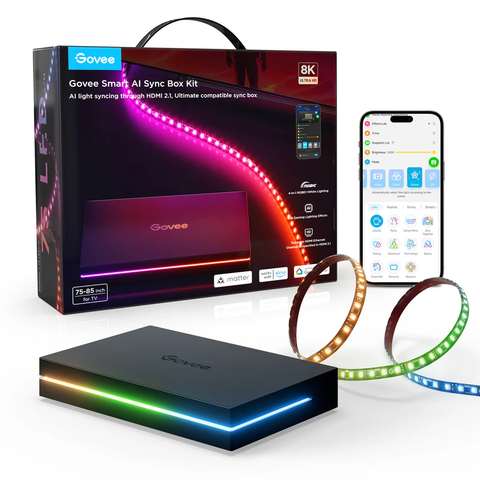 Govee Smart AI TV Sync Box Kit - 75"-85"