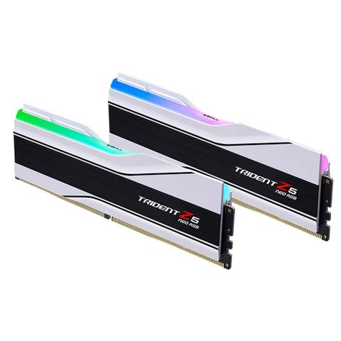 G.Skill Trident Z5 Neo RGB 64GB (2x 32GB) DDR5 6000MHz AMD & Intel Ready Memory - White