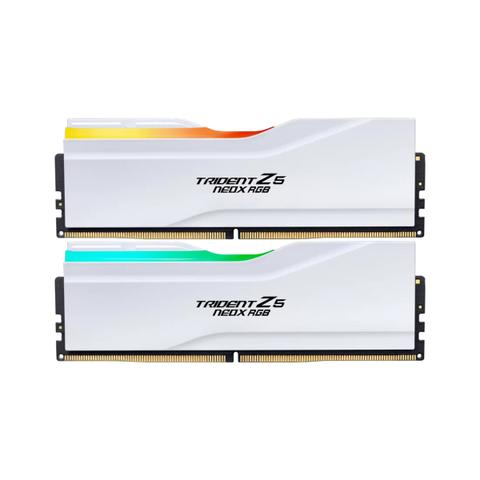 G.Skill Trident Z5 NeoX RGB 32GB (2x 16GB) DDR5 6000MHz CL36 AMD EXPO Desktop Memory - White