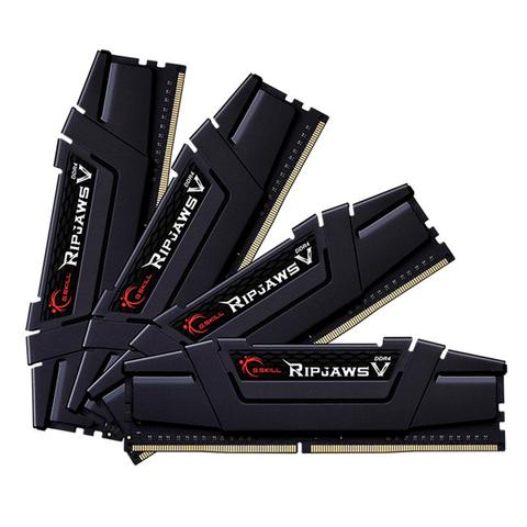G.Skill Ripjaws V 128GB (4x 32GB) DDR4 3600MHz Desktop Memory - Black