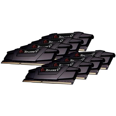 G.Skill Ripjaws V 256GB (8x 32GB) DDR4 3200MHz CL16 Desktop Memory - Black