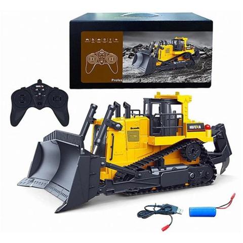 Huina 1554 Bulldozer 1:16 Scale Construction Toy Remote Control