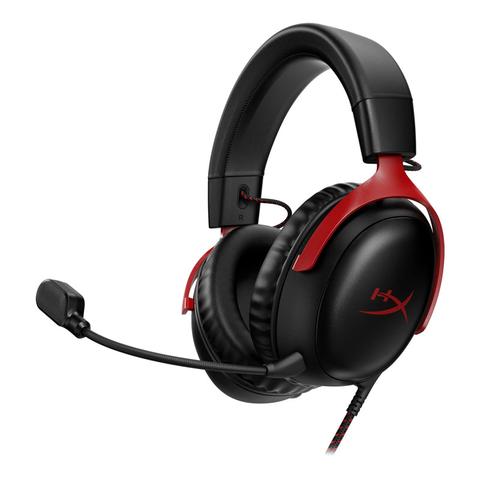 HyperX Cloud III Gaming Headset (Black/Red)