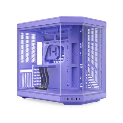 Hyte Y70 Tempered Glass Mid Tower ATX PC Case - Taro Milk