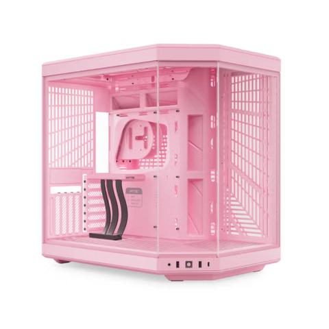 Hyte Y70 Tempered Glass Mid Tower ATX PC Case - Strawberry Milk