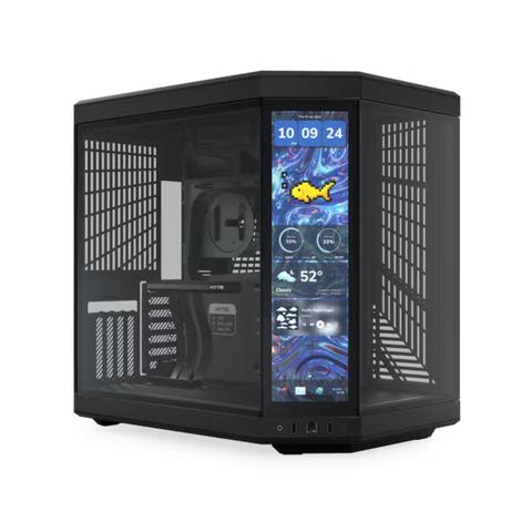 Hyte Y70 touch infinite Tempered Glass Mid Tower ATX PC Case - Pitch Black