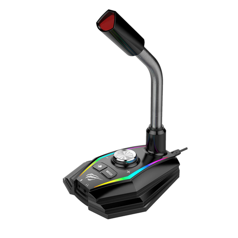 Havit GK56 RGB Backlit Gaming Desktop USB Microphone Plug and Play