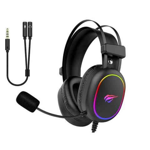 Havit H2016D RGB Gaming Headset Stereo Surround Sound HD Microphone