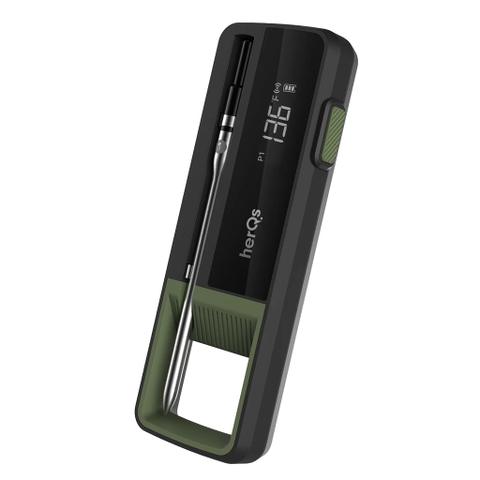 herQs Single Max - Wireless Rechargeable Single Probe Meat Thermometer