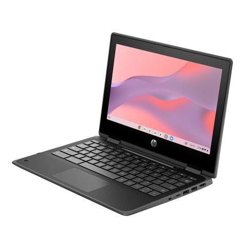 HP Fortis Flip G1i 11" HD Laptop Intel N150 8GB 64GB eMMC Intel Graphics ChromeOS Touch - Jet Black