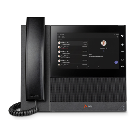 HP Poly CCX 600 Business Media Desk Phone - Microsoft Teams