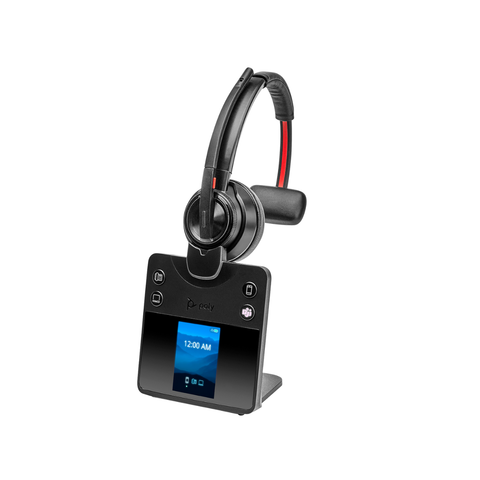 HP Poly Savi 8410 Office Mono Certified DECT Headset - Microsoft Teams