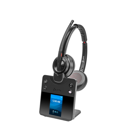 HP Poly Savi 8420 Office Stereo Certified DECT Headset - Microsoft Teams
