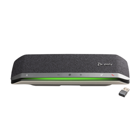 HP Poly Sync 40+ USB-A/C Speakerphone + BT700 USB-A Adapter (Microsoft Teams)
