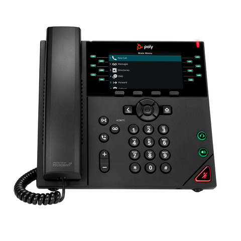 HP Poly VVX 450 12-Line IP Desk Phone