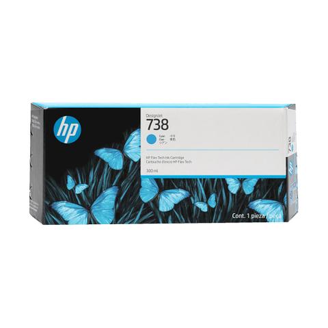 HP 738 300ML DesignJet Ink Cartridge - T850/T950 (Cyan)