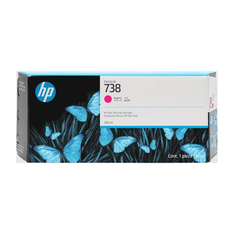 HP 738 300ML DesignJet Ink Cartridge - T850/T950 (Magenta)