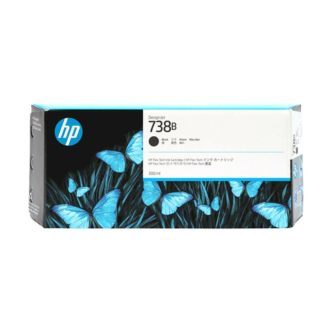 HP 738B 300ML DesignJet Ink Cartridge - T850/T950 (Black)