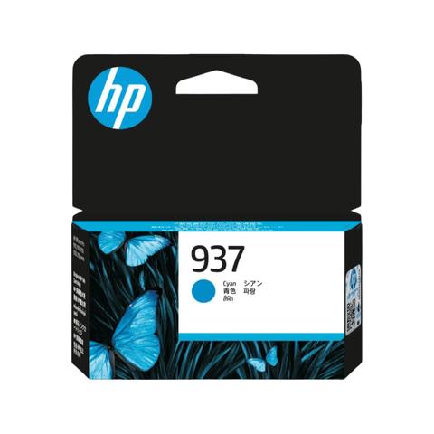 HP 937 Original Ink Cartridge (Cyan)