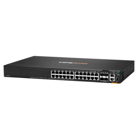 HPE Aruba 6200F 24-Port GbE & 4-Port SFP+ 10G Stackable Access Switch