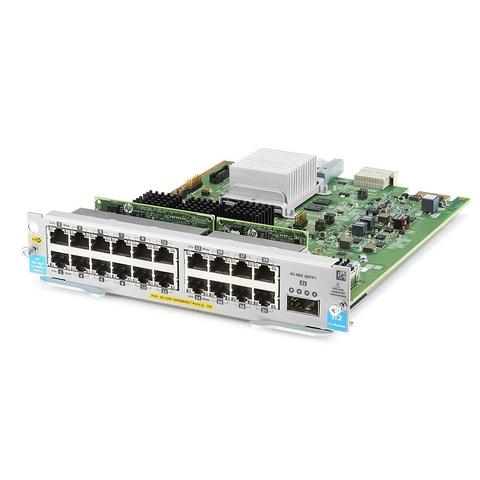 HPE Aruba 20-Port 10/100/1000BASE-T PoE+ MACsec 1-Port 40GbE QSFP+ v3 ZL2 Module