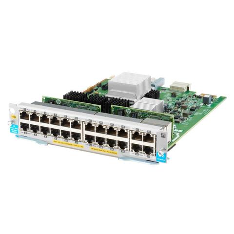 HPE Aruba 20-Port 10/100/1000BASE-T PoE+ 4-Port 10GBASE-T MACsec v3 ZL2 Module