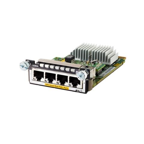 HPE Aruba 3810M/2930M 4-Port Smart Rate 1G/2.5G/5G/10G PoE+ Module