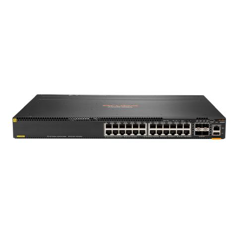 HPE Aruba CX 6300M 24-Port GbE Class 4 PoE & 4-Port SFP56 Switch