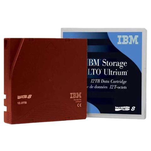 IBM LTO8 Ultrium 8 12TB Native/30TB Data Cartridge