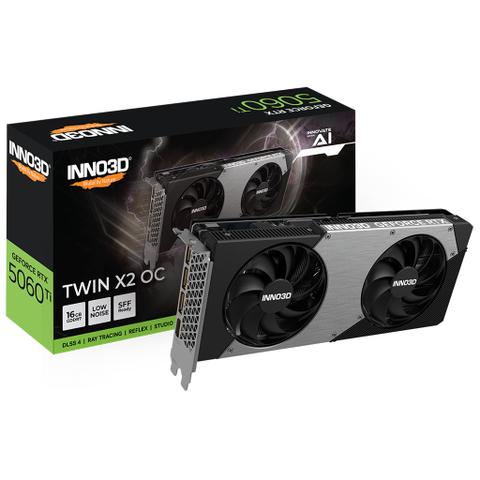 Inno3D GeForce RTX 5060 Ti TWIN X2 OC 16GB Video Card