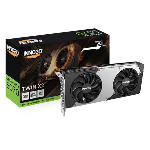 Inno3D GeForce RTX 5070 TWIN X2 12GB GDDR7 Video Card