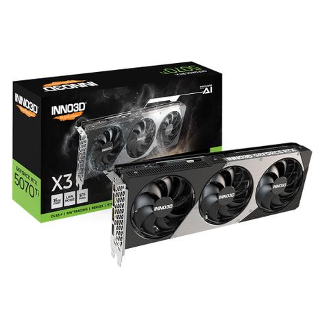 Inno3D GeForce RTX 5070 TI X3 16GB GDDR7 Video Card