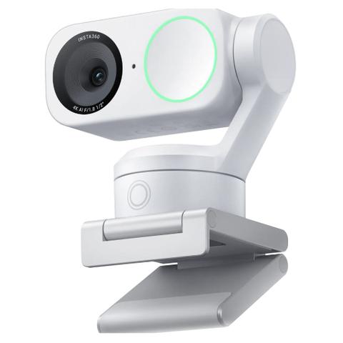 Insta360 Link 2 4K PTZ AI Webcam with Gimbal - White