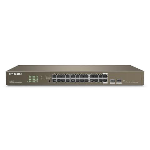 IP-COM G1024F 24-Port Gigabit Unmanaged Switch with 2-Port SFP