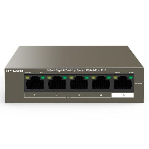 IP-COM G1105P-4-63W 5-Port Gigabit Desktop PoE Switch