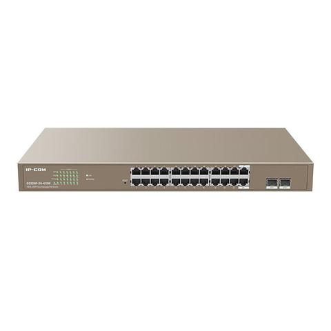 IP-COM G3326P-24-410W 24-Port Gigabit PoE Cloud Managed Switch with 2x SFP