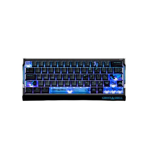 IQUNIX EV63 HE 8K RGB Wired Gaming Keyboard - Ghost in the Shell Edition - Cyber Blue