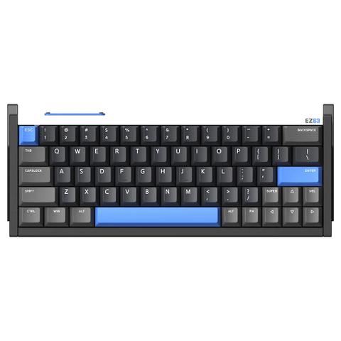 IQUNIX EZ63 Magnetic Wired HE Gaming Keyboard (Blue) (Star Trail Switch)