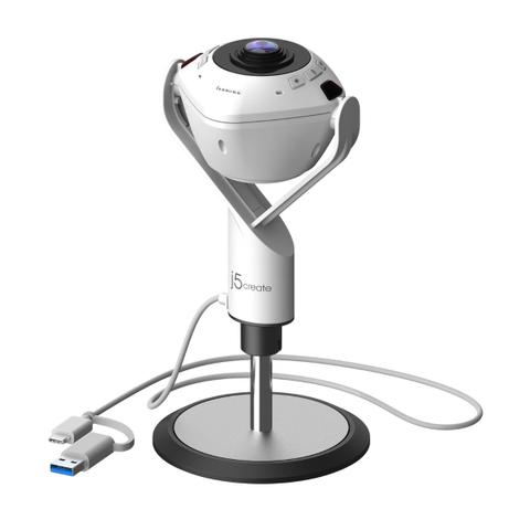 j5create JVU368 360? AI-Powered Video Conference Camera & Speakerphone