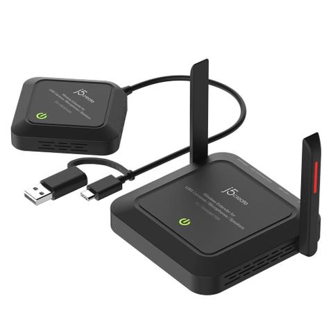 j5create JVW120 Wireless Extender for USB Cameras/Microphones/Speakers